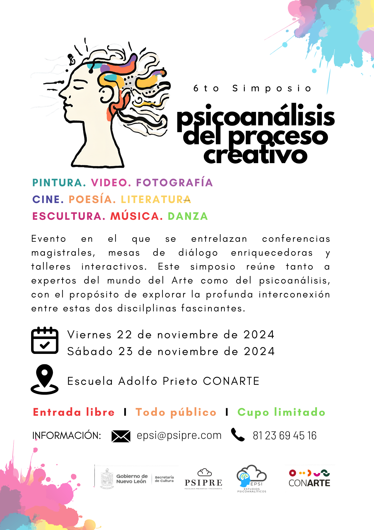 Psicoanalisis aplicado. 6to simposio de psicoanálisis del proceso creativo